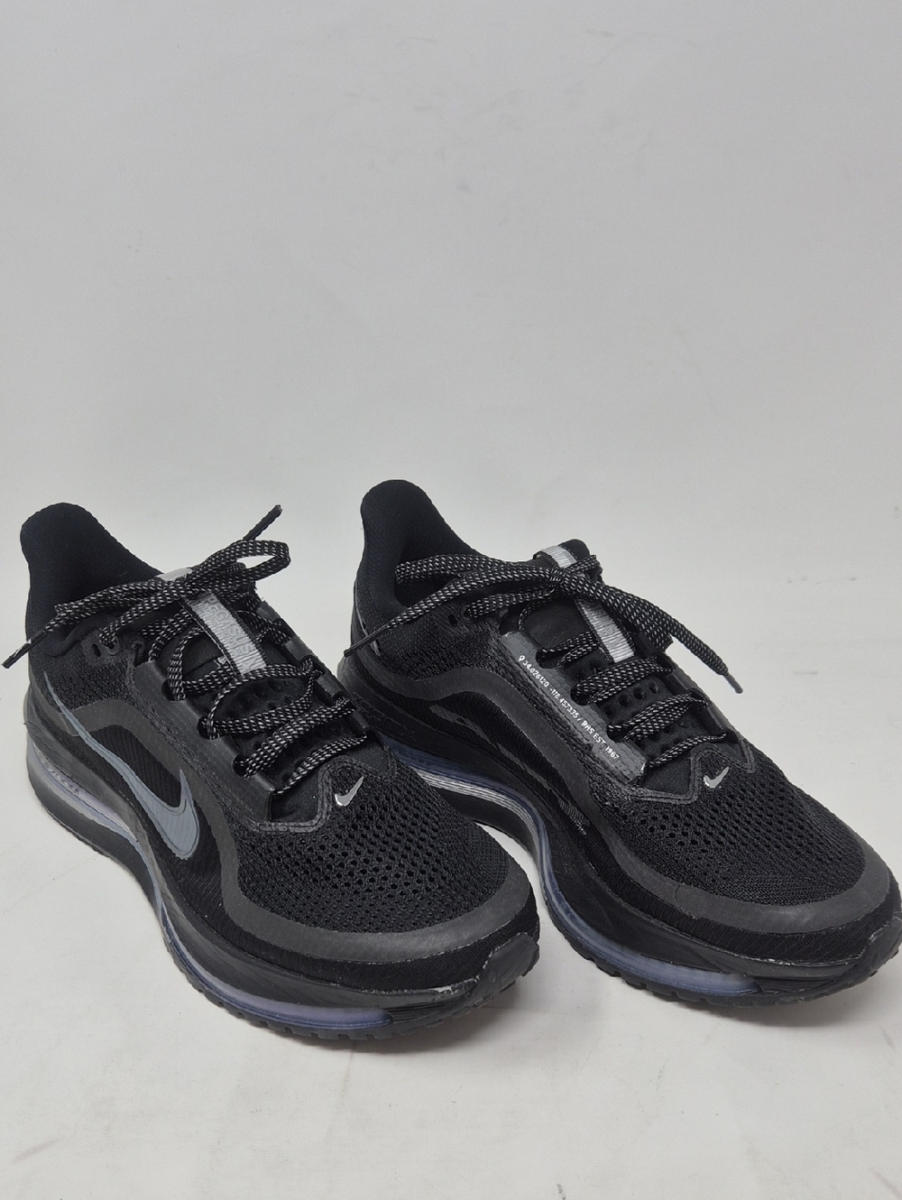 Nike Pegasus Black and Gray Air Zoom Max Mesh Sneakers